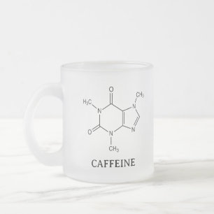 Kaffeetasse Beaker, Chemie Kaffeine Molekül