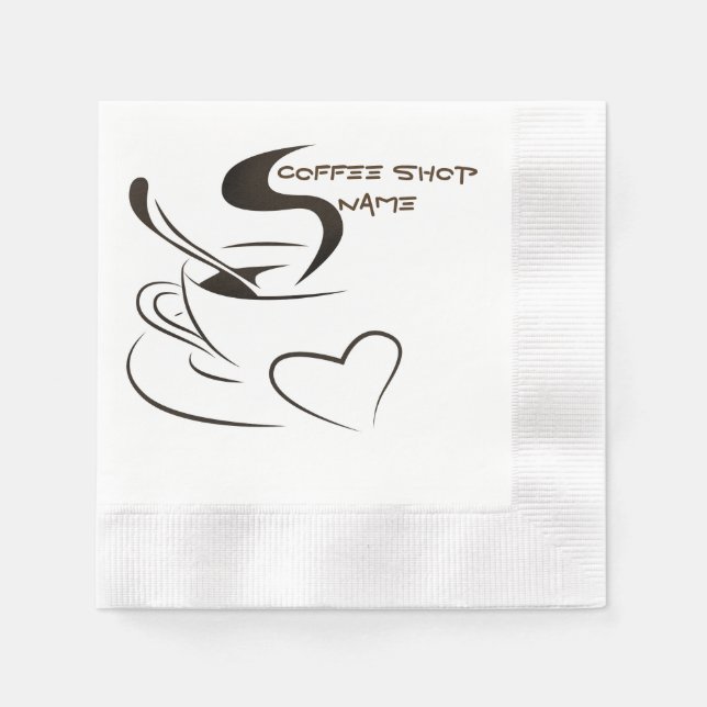 Kaffeetasse Bista Design Serviette (Vorderseite)