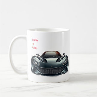 Kaffeetasse 'Born to Ride' / Geschenk für Motorrad
