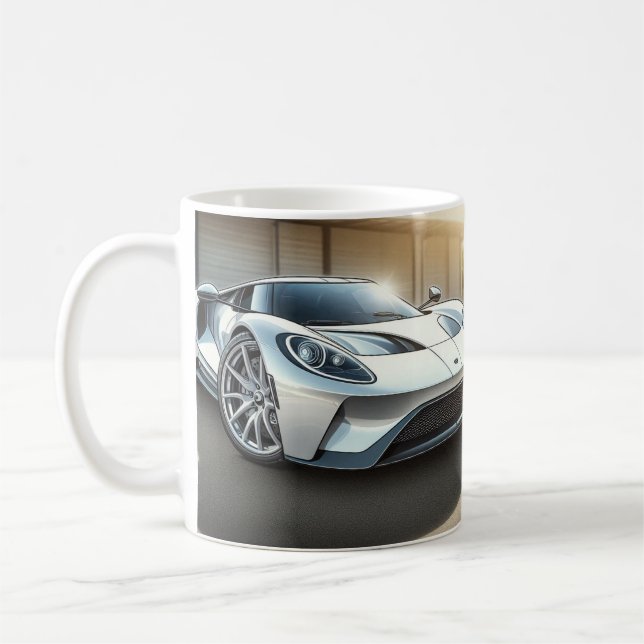 Kaffeetasse Born to Ride / Geschenk für Motorradfa (Links)