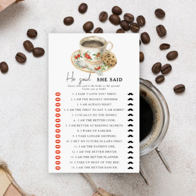 Kaffeetasse Brautparty Er sagte, sie sagte Wild (Von Creator hochgeladen)