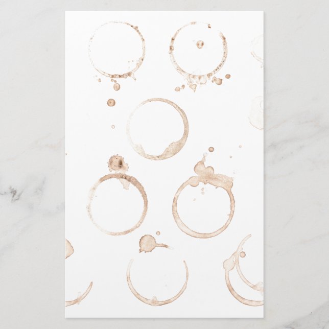 Kaffeetasse Briefpapier (Vorderseite)