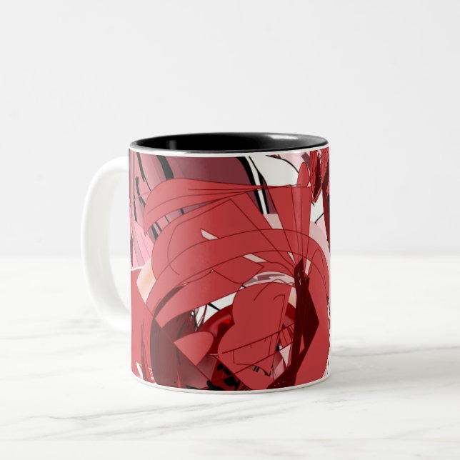 Kaffeetasse Crimson Whispers (Vorderseite Links)
