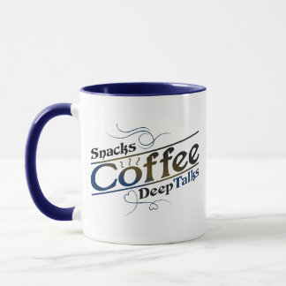 Kaffeetasse 'Deep Talk' für Kaffeeliebhaber