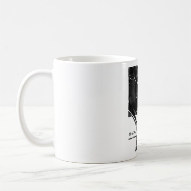 Kaffeetasse des Autors (Links)