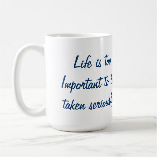Kaffeetasse des Lebens