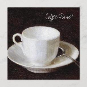 Kaffeetasse-Einladung Einladung
