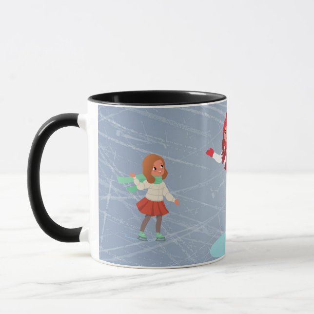Kaffeetasse Eisläufer (Links)