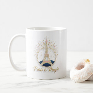 Kaffeetasse - Eleganter Pariser Eiffelturm