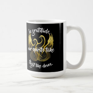 Kaffeetasse 'Flügel der Wertschätzung'