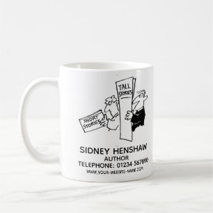 Kaffeetasse für Autoren oder Schriftsteller