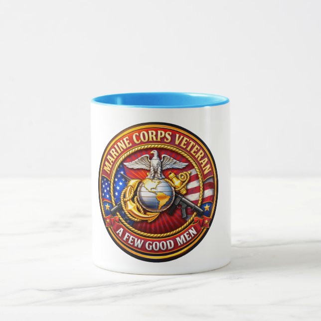 Kaffeetasse für Veteranen der Marine (Zentrum)