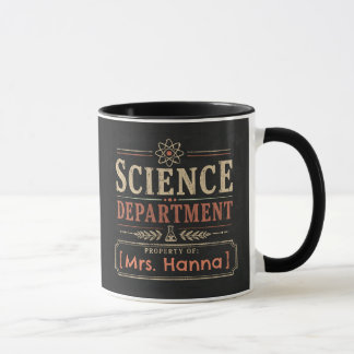 Kaffeetasse für Wissenschaftslehrer mit individuel