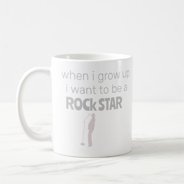 Kaffeetasse Future Rock Star (Links)