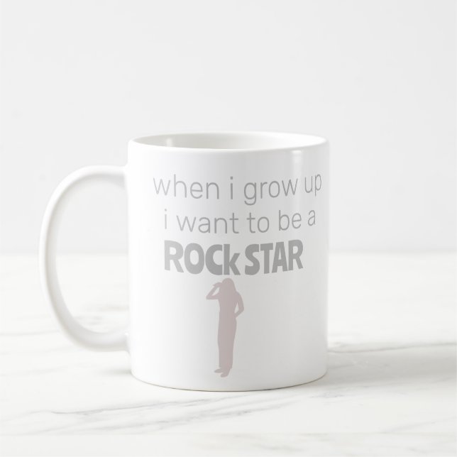Kaffeetasse Future Rock Star (Links)