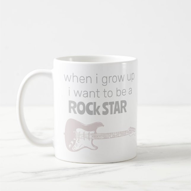 Kaffeetasse Future Rock Star (Links)