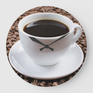 Kaffeetasse Große Wanduhr