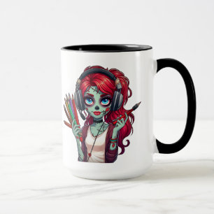 Kaffeetasse Ich liebe meinen Akashic Zombie El