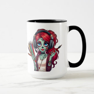 Kaffeetasse Ich liebe meinen Akashic Zombie El