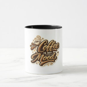 Kaffeetasse 'Kaffee Ist Meine Stimmung' Lustige