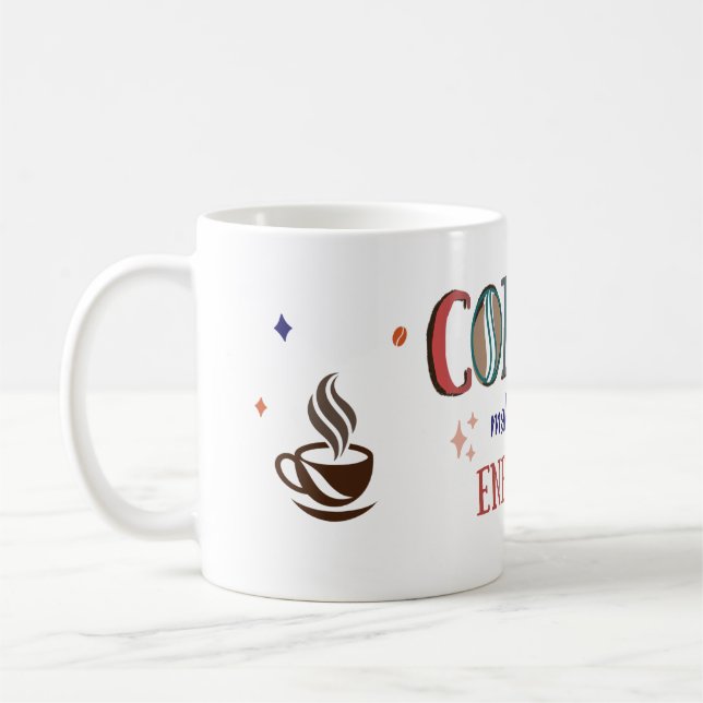 Kaffeetasse 'Kaffee Macht Mich Energetisch' | Lust (Links)