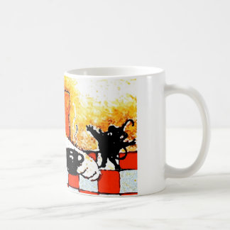 Kaffeetasse-Katze-Ursprüngliche Kunst durch Tasse