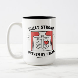 Kaffeetasse | Minimalistische anatomische Herztass