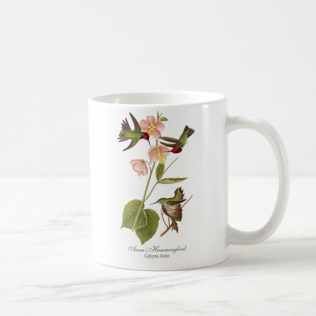 Kaffeetasse mit Annas Kolibri (Rechts)