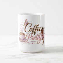 Kaffeetasse mit Coffee Pretty Pixie (2)
