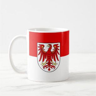 Kaffeetasse mit Flagge von Brandenburg