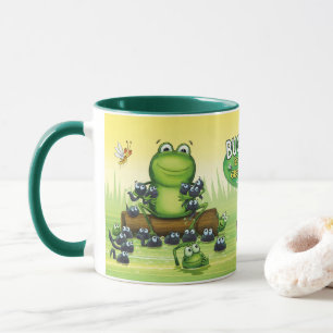 Kaffeetasse mit Froschdesign