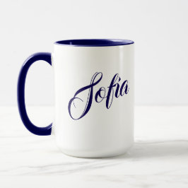 Kaffeetasse mit individuellem Namen