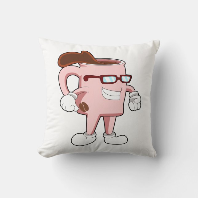 Kaffeetasse mit Kaffee Kissen (Vorderseite)