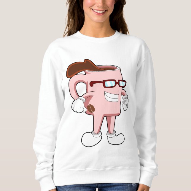Kaffeetasse mit Kaffee Sweatshirt (Vorderseite)