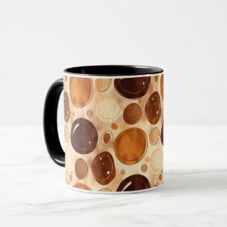 Kaffeetasse mit Kieselstein-Textur – Moderne neutr