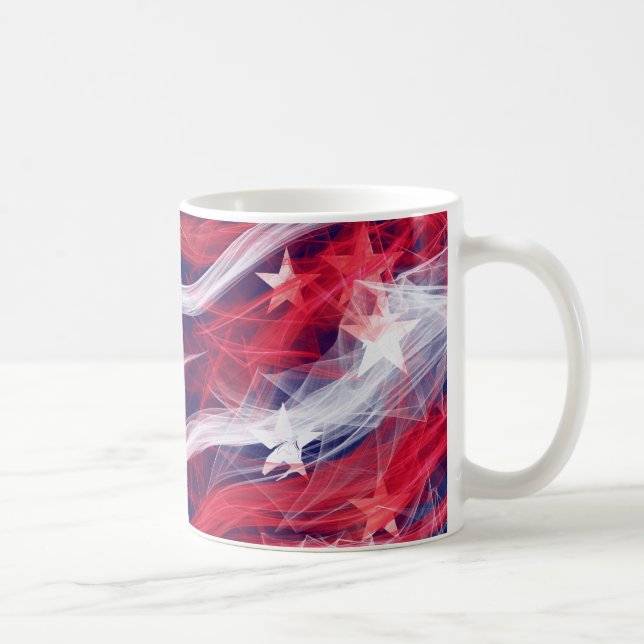 Kaffeetasse mit patriotischem Design (Rechts)