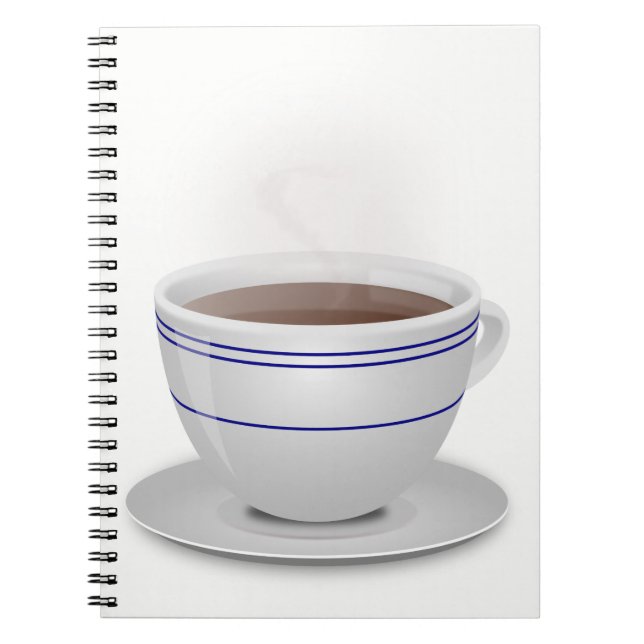 Kaffeetasse Notizblock (Vorderseite)