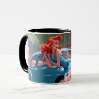 Kaffeetasse Pin Up Mädchen TOLLES GESCHENK!