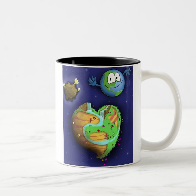 Kaffeetasse Planeten-Soul CVR, www.planet-soul.com (Rechts)