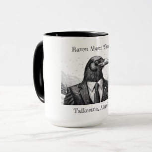 Kaffeetasse, Raven About Town - Talkeetna Alaska.  Tasse