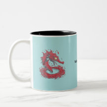 Kaffeetasse Red Sea Dragon