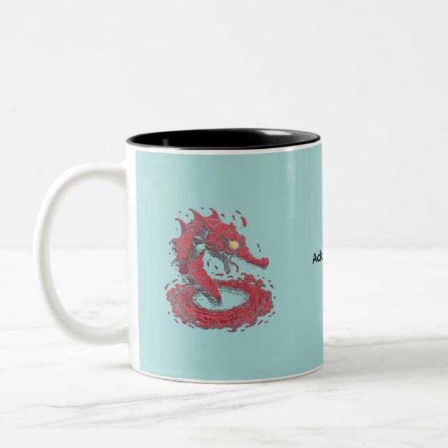 Kaffeetasse Red Sea Dragon (Links)