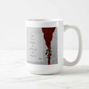 Kaffeetasse, Rumi-Zitat Tasse