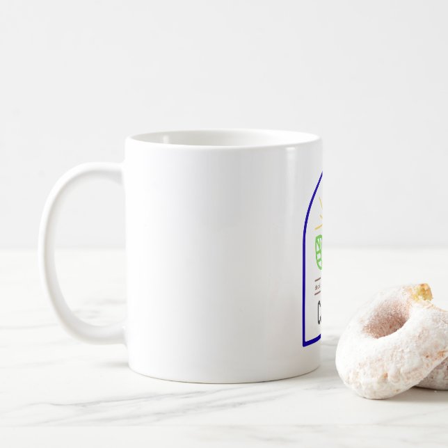 Kaffeetasse Shop neues Design Brasilien  (Mit Donut)