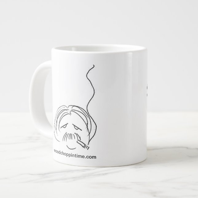 Kaffeetasse Sicherheits-Dan"Sicherheits-erste" Jumbo-Tasse (Vorderseite Links)