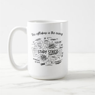 Kaffeetasse Studienstress Lustige Student Exam T