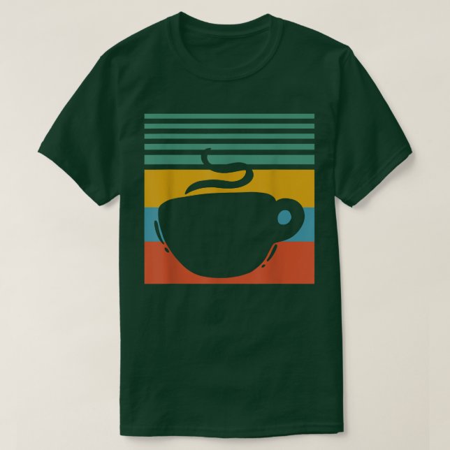 Kaffeetasse Tasse Retro Design T-Shirt (Design vorne)