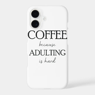 Kaffeetasse, weil Erwachsenwerden schwer ist