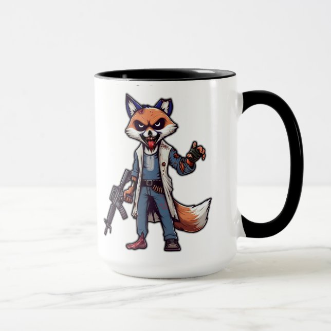 Kaffeetasse Wird In deiner Fresse Wird Fin Renard (Rechts)