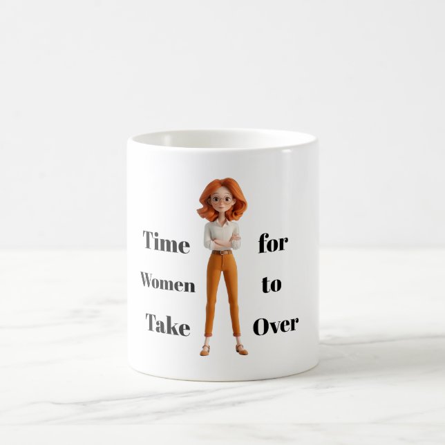 Kaffeetasse Zeit für Frauen (Mittel)
